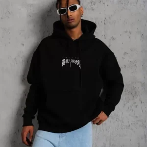 Kapusonlu siyah sweet