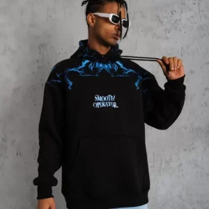 Kapusonlu siyah sweet