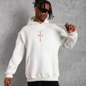 Beyaz kapusonlu sweet