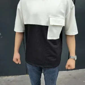 Siyah beyaz Tee shirt