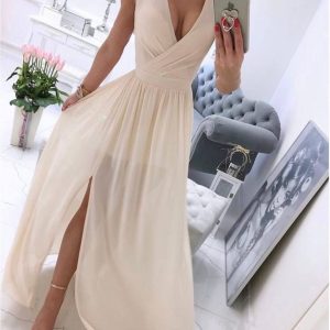 Pembe uzun kadin etek