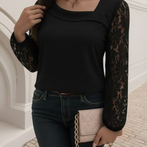 Siyah kadin bluz